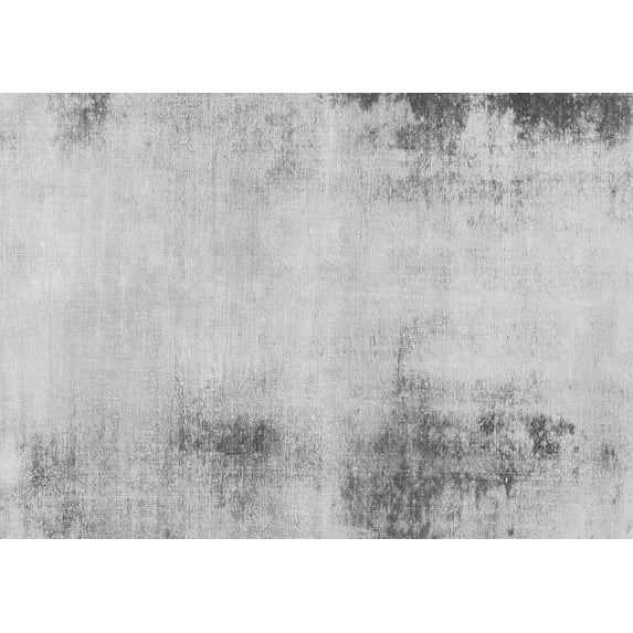 Ahgly Company Indoor Rectangle Abstract Gray Modern Area Rugs, 5' x 8'