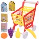 thumbnail image 4 of 1 juego de casita de juguete para niños, divertido carrito de compras (rojo), 4 of 5