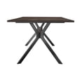 thumbnail image 3 of Nevada Rustic 2 piece set with Dining Table and Sideboard in Dark Brown, 3 of 7