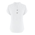 thumbnail image 4 of T-Shirts Femmes Lot Mode Décontractée Col en V Manches Courtes Haut T-Shirt - Hontri, 4 of 5