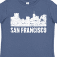 thumbnail image 4 of Inktastic San Francisco Skyline with Grunge Boys or Girls Toddler T-Shirt, 4 of 5