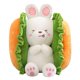 thumbnail image 1 of wsevypo Agregue un toque de diversión con este creativo juguete de peluche en forma de hamburguesa, 1 of 3