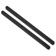 thumbnail image 1 of Unique Bargains Drawer Slides, 2 Pack 300mm - Plastic Drawer Rails, Side Mounted Grooved Guide Rails for Cabinet Drawers (Black), 1 of 5