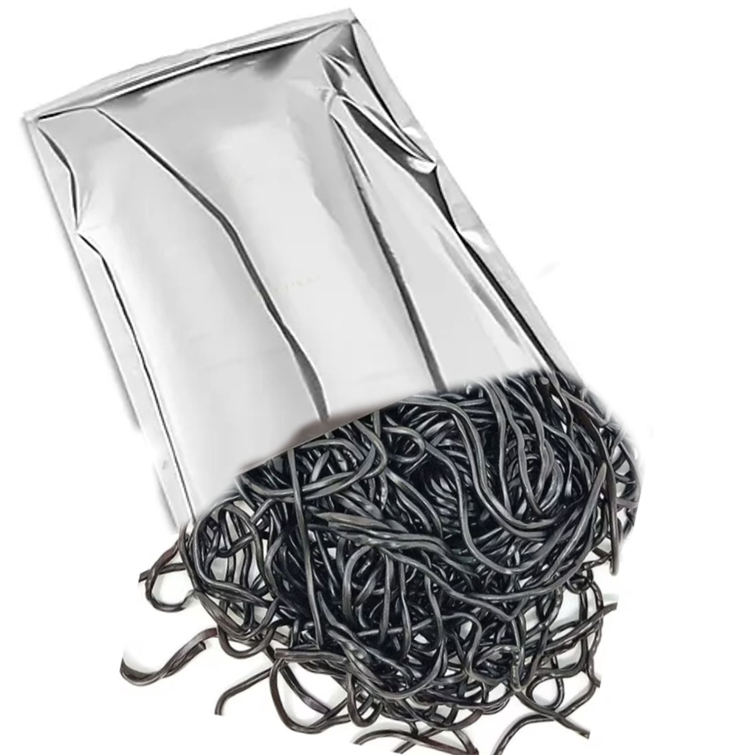 Gerrit’s Black Licorice Laces – 2 lb Bulk Candy