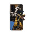 thumbnail image 6 of LYM-Phone Case For TCL T-Mobile Revvl V+ 5G/Revvl V Plus 5G, Black pearl pendant Bear bracelet silicone Skin-friendly feel Back Cover Simplicity soft case Cartoon cute Dirt-resistant, 6 of 9