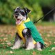thumbnail image 4 of Ropa para perros Salvador Chaleco para perros A prueba de viento suave con hebilla ajustable Verde amarillo, 4 of 7