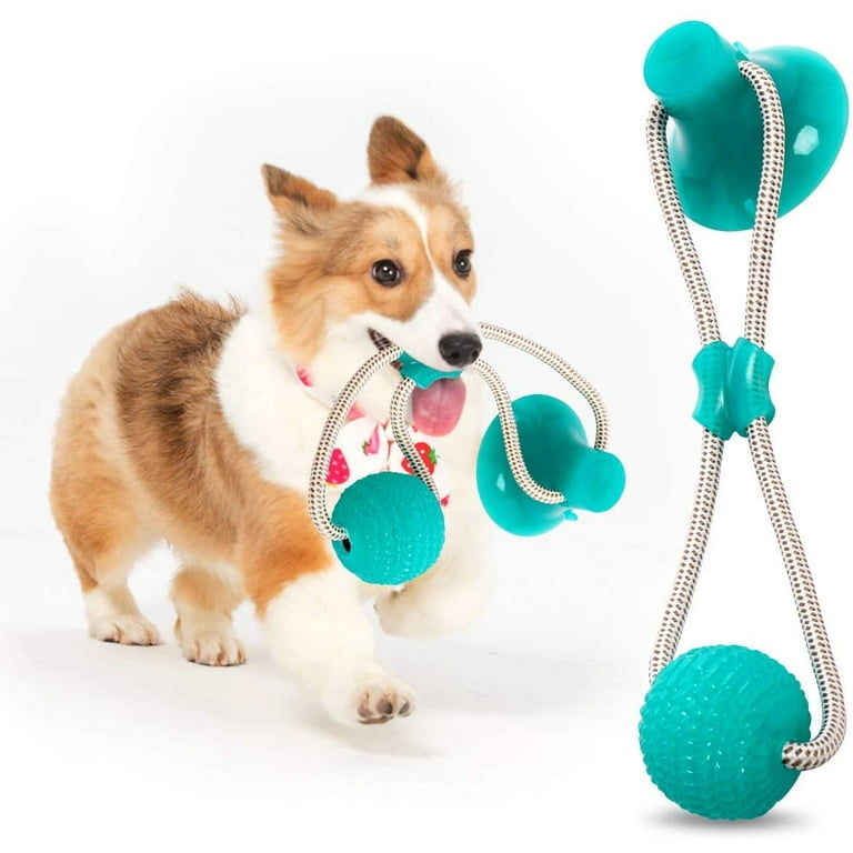 ALLRIER Interactive Dog Toys Tug of War, Mentally Stimulating Toys for  Dogs, Puppy Teething Toys for Boredom, Dog Puzzle Treat Food Dispensing  Ball