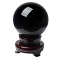 thumbnail image 5 of HAKIDZEL Decorative Crystal Ball Stand Black 1 Set 3.1in, 5 of 8