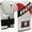 White, variant on RDX Bag Gloves for Heavy Punching Training, Maya Hide Leather Punch Mitts for Boxing, Muay Thai, Sparring, Kickboxing, Martial Arts, MMA, Ideal for Thai pad, Focus Pads, Double End Speed Ball Workout