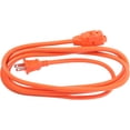 thumbnail image 4 of Amorosa Extensión Eléctrica Uso Rudo Cable Resistente para Exteriores e Interiores Anaranjado 10 Metros, 4 of 6