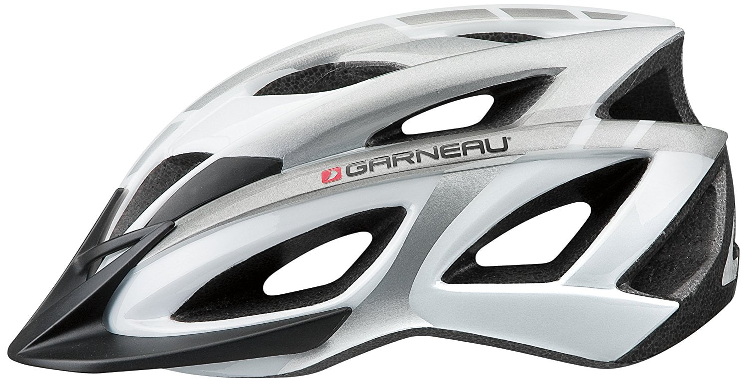 Louis Garneau Le Tour Cycling Helmet - Universal Size - White/Silver - www.waterandnature.org