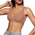 thumbnail image 4 of Womens Wireless Jelly Bra Plus Size Supportive Full Coverage Comfortable No Underwire Bras, 4 of 4