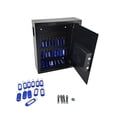 thumbnail image 3 of Armoire à 40 Clés avec Serrure Numérique, 40 Étiquettes - Coffre-Fort Électronique - Boîte de Rangement Sans Clés avec Code Pin - Serrure en Acier Sécurisée - Revêtement en Poudre Résistant aux Rayures - Ancre Murale - Noir, 3 of 7