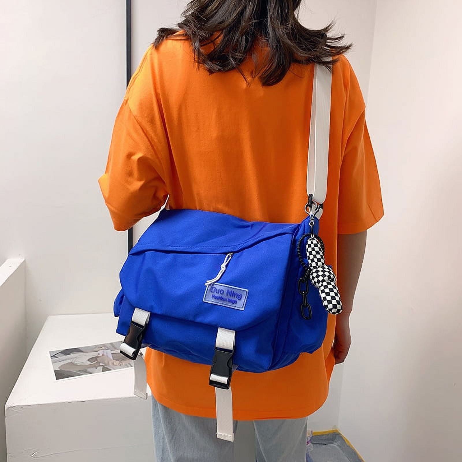 Soft series square canvas bag 9 colors - Shop ZUGO Messenger Bags