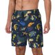 thumbnail image 1 of Balery Undersea Animals Bañador para hombre, shorts de playa de secado rápido con entrepierna y forro de compresión-XX-Large, 1 of 6