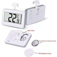 thumbnail image 4 of Wolfrail Thermomètre Numérique pour Réfrigérateur 2 Pack. Moniteur de Température Sans Fil Étanche pour Réfrigérateur Congélateur de -20 à 60 Degrés avec Crochet Magnétique. Grand Écran LCD pour Maison Intérieur, 4 of 5