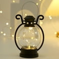 thumbnail image 3 of Vintage Christmas LED Candle Lantern with Horse Design - Perfect Holiday Decoration, 3 of 8