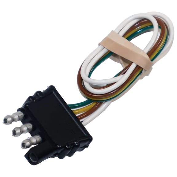 Peterson Manufacturing V5400A 4-Way Flat Trailer Connector for Reliable Towing