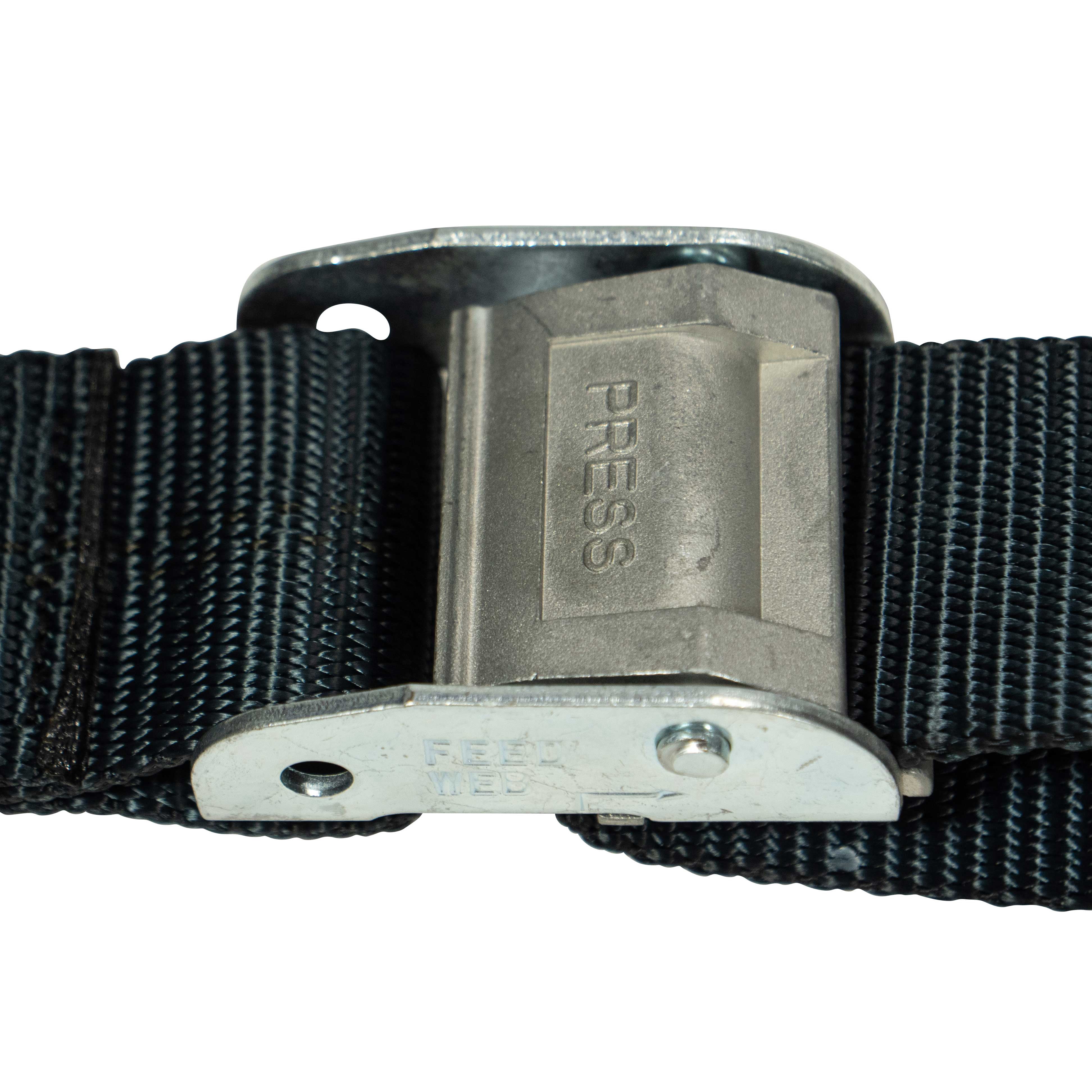 US Cargo Control Heavy Duty Truck Bed Cargo Net, 5.5 Foot x 4.2 Foot (66 Inch x 50 Inch), S-Hook & Cam Buckle Fittings