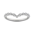 thumbnail image 2 of Diamond 1/10 ct tw Anniversary Band in 10K White Gold, 2 of 4