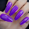 thumbnail image 3 of Coffin Nails Matte Dusky Coloured False Nails Fancy Yellow Coffin Nails, 3 of 4