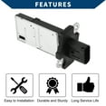 thumbnail image 4 of Sensor de Flujo de Aire Masivo Unique Bargains No.L3H513215 para Mazda‌ CX-9 2008-2015 Plástico Metal 1 Pcs, 4 of 6