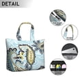 thumbnail image 4 of Artistic Paisley Travel Bag Abstract Boho Weekender Duffel with Vintage Floral Pattern, Ethnic Chic Ornament Design, 4 of 5