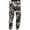 Coffee, variant on JURANMO Mens Wild Jogger Cargo Pant Camouflage Military Combat Pants Tapered Elastic Cuff Trousers with Multi Pockets for Big and Tall Deals Today White L