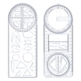 thumbnail image 1 of Herramienta de Dibujo de Regla Multifuncional shamjiam Oficina Costura a Medida, 1 of 8