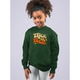 thumbnail image 2 of Trick Or Treat Retro Candycorn Hoodie Juniors -Image by Shutterstock,  Medium, 2 of 4