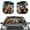Cool Sloth, variant on Binienty Cool Sloth Windshield Sun Shade Soft Easy Installation Sunshade for Car Windshield Heat and UV Rays Protection Removable Accessories Universal for Sedan Van SUV 2 Pcs