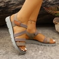 thumbnail image 6 of Avtoify Summer Women's Sandals Fashionable Casual Versatile Plus Size Comfortable Breathable Elastic Beach, 6 of 10