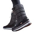 thumbnail image 2 of Zapatos Invierno Botas Nieve Mujeres Forrado Piel Al Media Pantorrilla, 2 of 9