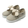 thumbnail image 2 of Victoria Toddlers Slip On Canvas Bow Shoes, Beige,2.5 M US, 2 of 7