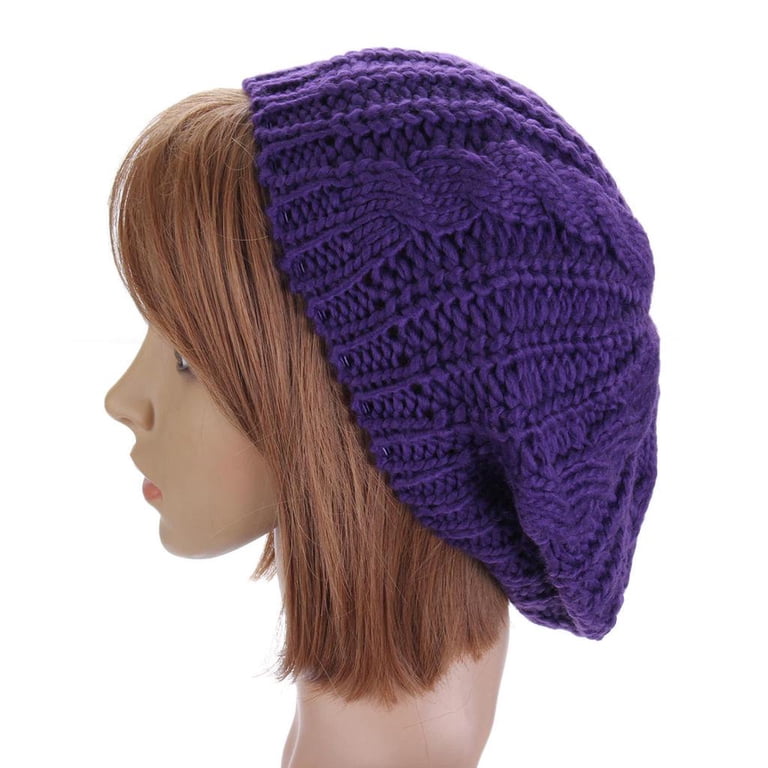 Soft Knit Beanie Lightweight Crochet Knitted Style Beanie  display picture 1