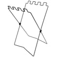 thumbnail image 4 of XingJian LLC Portable Folding BBQ Picnic Trash Bag Rack - Eco-friendly Iron Wire Shelf, 4 of 10