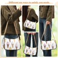 thumbnail image 4 of FORMRS Womens Shoulder Bag with Chain Strap Clutch Purse Cute Tote Handbag, Ice Cream Pattern, 4 of 7