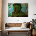 thumbnail image 3 of Elephant Stock Nature Buddha Wall Art - Horizontal Canvas Wall Art - Living Room Wall Decor - Religion And Spirituality Canvas - Blue And Turquoise Decor - 45" x 30", 3 of 8