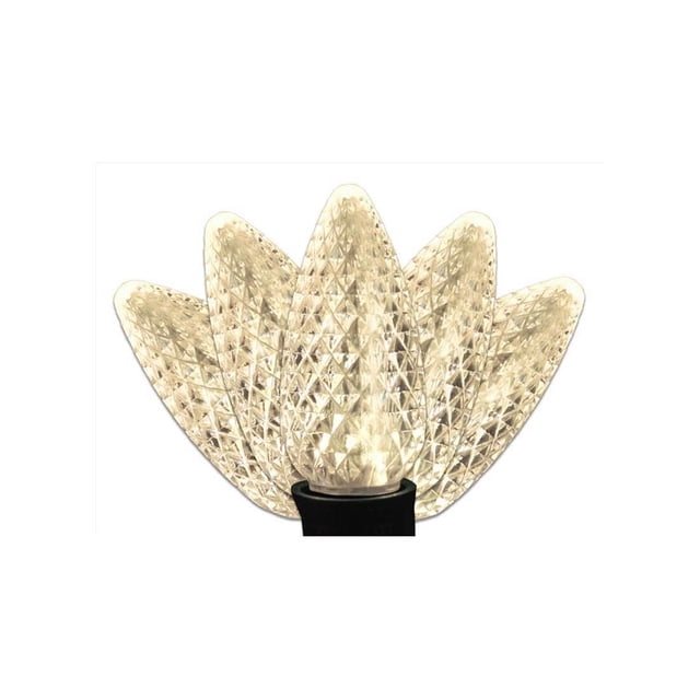String Light Celebrations C9 LED Warm White 7-Flash 7.6m 25ct