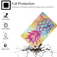 thumbnail image 5 of Allytech Folio Case for Kindle Fire 7" Tablet Amazon Fire 7 9th/7th/5th Gen 2019/2017/2015 Release, Premium PU Leather Impact Resistant Folio Stand Smart Auto Sleep & Wake Shell Case, Pineapple, 5 of 8
