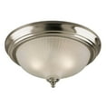 thumbnail image 1 of Westinghouse 64306 - 3 Light Brushed Nickel Ceiling Light Fixture, 1 of 1