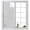 Gray, variant on Window Privacy Film Sky Blue Stained Glass Window Film Decorative Sun Block Window Cover Modern Solid Textured Minimalist Window Clings Static Adhesive Sticker for Bathroom 17.7"x39.3"