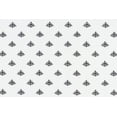 thumbnail image 3 of HAUZER HOME FARMHOUSE STENCIL BLACK 100% Cotton Printed Sheet Set, 3 of 3