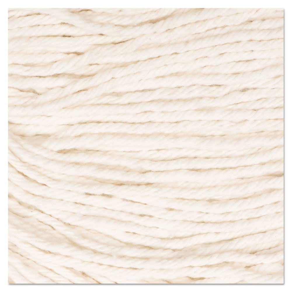Boardwalk BWK502WHEA Cotton/ Synthetic Fiber Super Loop Wet Mop Head - Medium, White