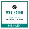 thumbnail image 4 of 1 Light Small Outdoor Wall Lantern In Industrial Style 9.5 Inches Wide By 9 Inches High-Antique Brushed Aluminum Finish Hinkley Lighting 12076Al, 4 of 7