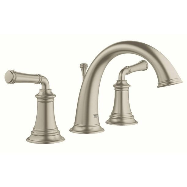 Grohe Gloucester 8 In Widespread 2 Handle Bathroom Faucet 1 Gpm Brushed Nickel Com - How To Tighten Grohe Bathroom Faucet