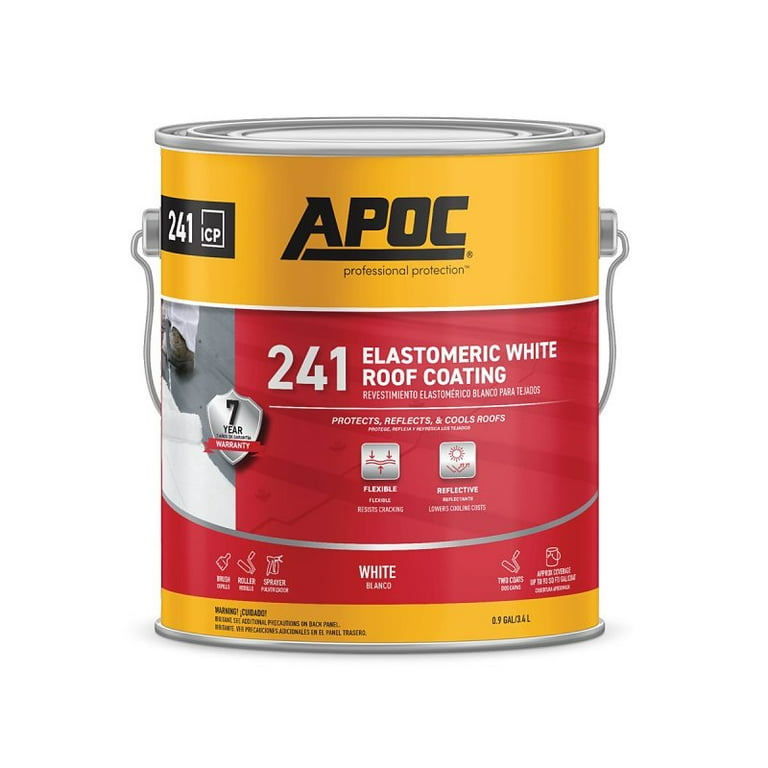 Black Jack 5527-1-20 Roof Gard 700 Elastomeric Coating, White, 3.6