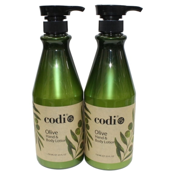 Codi Olive Oil Hand & Body Lotion 25 fl oz (Pack of 2)