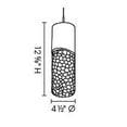 thumbnail image 3 of PD414-WHAM/BN Jesco Lighting One Light Line 60W Voltage Pendant with Canopy-Brushed Nickel Finish-White/Amber Glass Color, 3 of 4