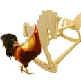 thumbnail image 6 of Backyard Barnyard Chicken Perch Strong Wooden Roosting Bar Solid Wood Accessories and Toys for Coop and Brooder for Large Bird Baby Chicks Pollos Gallinas Polluelos Parrots, 6 of 9